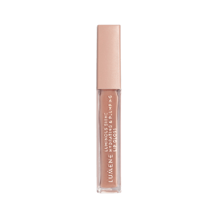 Lumene Luminous Shine Hydrating & Plumping Lip Gloss Läppglans Dam Beige 5
