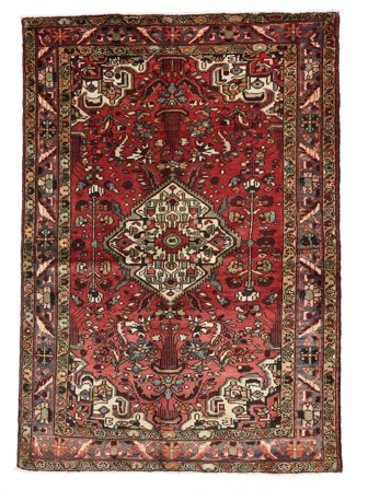 Hand Knotted Persian Hamadan Rug 153X210