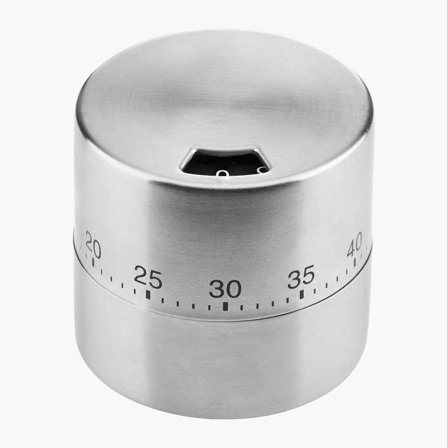 Timer 6 cm rostfritt stål