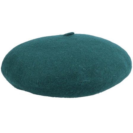 Jaxon & James - Verde beret Sombrero - Wool Fashion Dark Green Beret @ Hatstore