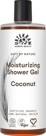 Urtekram Moisturizing Shower Gel Coconut 500 ml, Skincare, Kropspleje, Bodyshampoo