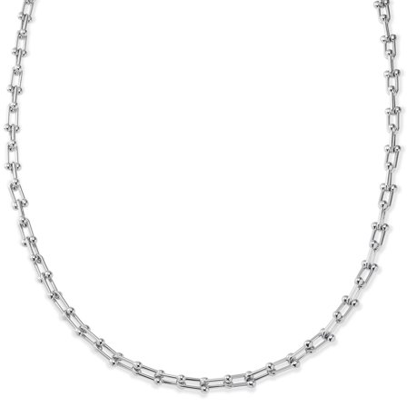 New Classics | Bracelet à maille cheval et perles en acier inoxydable doré - 7mm pour hommes - Chaînes