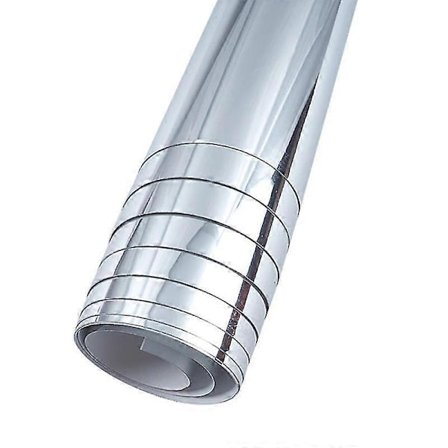 Spejl Vægklistermærke Rektangel Selvklæbende Rumindretning Højkvalitets Møbelfilm Spejlfolie 50X