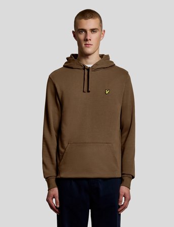 Lyle & Scott Pullover Hoodie - Brown - M