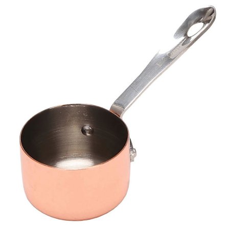 Båter Kobberbelagt Sauskopp Melkekopp Pommes Frites Sauskopp Vestlig Restaurant Spesial Kobberpotte 3.8cm