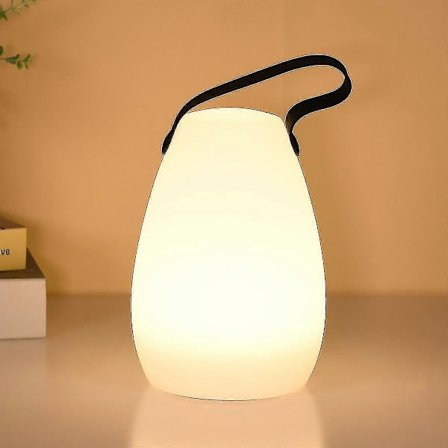 Stor Trådløs Udendørs Lampe med Fjernbetjening - Bærbar - Multifarvet LED - Genopladelig - Vandafvisende - Ledningsfri (1 stk) - WELLNGS