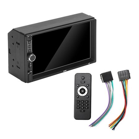 7 tuuman auton multimediasoitin MP5-soitin Audio Stereo Radio -näyttö Digitaalinen näyttö A7 Bluetooth 12V