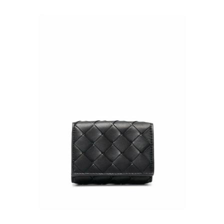Bottega Veneta Wallets & Cardholders Sort, Dame Punge og Kortholder, Størrelse: ONE Size