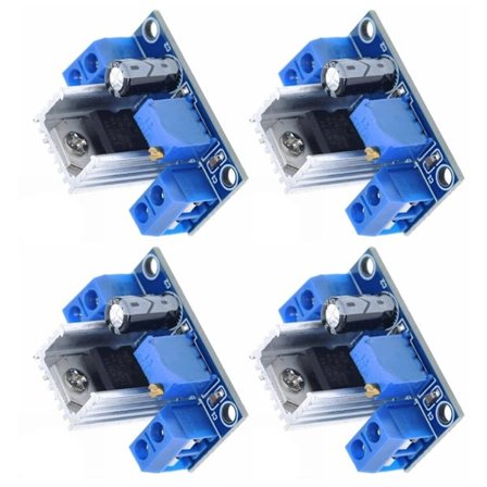 Justerbar Spänningsregulator Modul Ingång 4.2V till 40V Utgång 1.2V till 37V