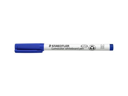 STAEDTLER Whiteboardpenna STAEDTLER rund 1,0 blå - Lyreco - Kontorsmaterial - Pennor - Whiteboardpennor - Rund spets