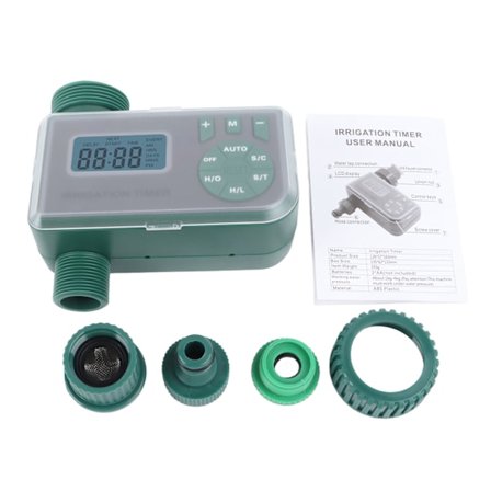 Automatisk vattningstimer för trädgård gräsmatta energibesparande justerbar enkel användning
