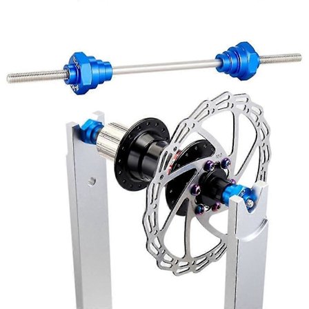 Pyörännavan läpiakselisovitin pyöränsuuntaustelineeseen 12/15/20 mm navan korjaustyökalut 200 mm pituus pyörätarvikkeet