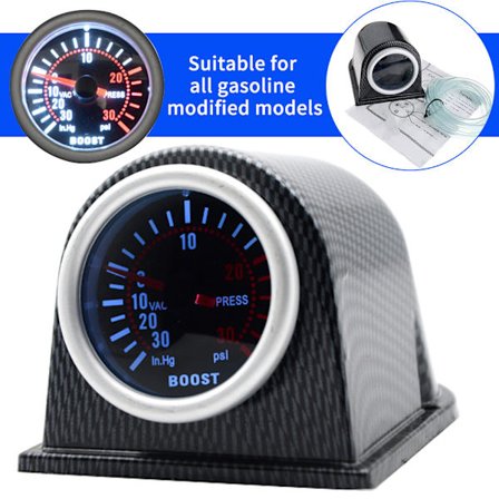 52MM 30PSI bilinstrument Trykkvakuumturbin Turbo Boost P