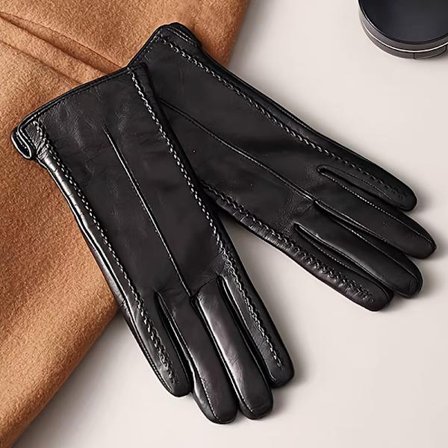 Elegante vindtætte handsker til damer - Vindtætte og varme handsker med berøringsskærmsfunktion, velegnede til koldt vejr W