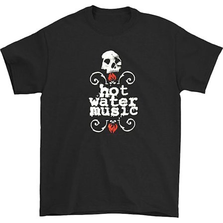 Hot Water Music Skull T-shirt