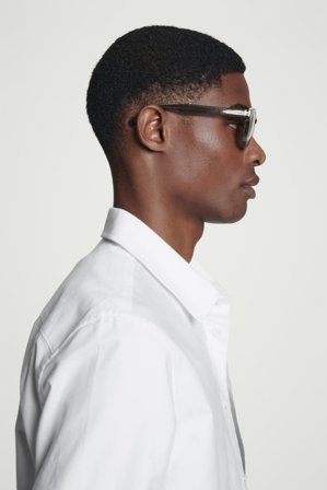 COS Homme Lunettes De Soleil Monture En D in Noir