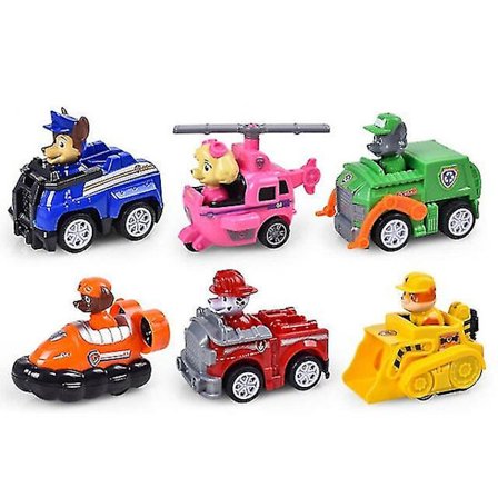 Patrulje Patrulje Redningsbus Lancering Transformerende 2-i-1 Sporvognsæt Legetøjsbil Sæt Patrulla Canina Pat Patrol Hvalpe Børnefødselsdagsgaver - 