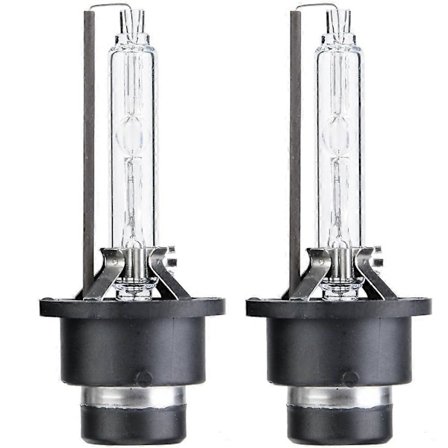 2 stk. D2S 6000K 35W Xenonlampe for bil, erstatningspærer for frontlykter