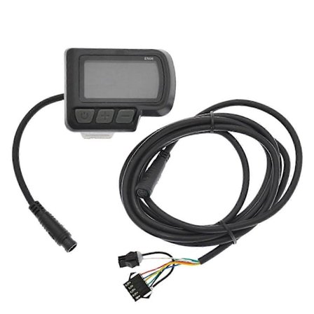 E-Bike EN06 LCD Display Kontrolpanel 24-48V, Til Elektrisk Cykel Scooter 6 Pin FQ