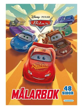 Kärnan | Målarbok Bilar | ONE SIZE