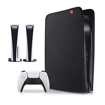 {PL}Pölysuoja PlayStation 5 Konsolille Musta