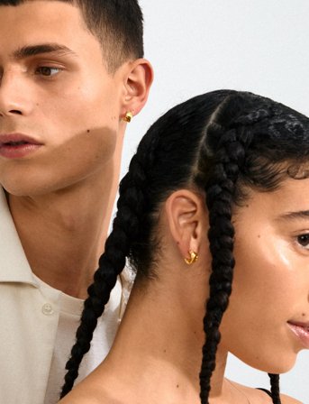 Pilgrim Instant Earrings Gold-Plated - Gold - ONE SIZE