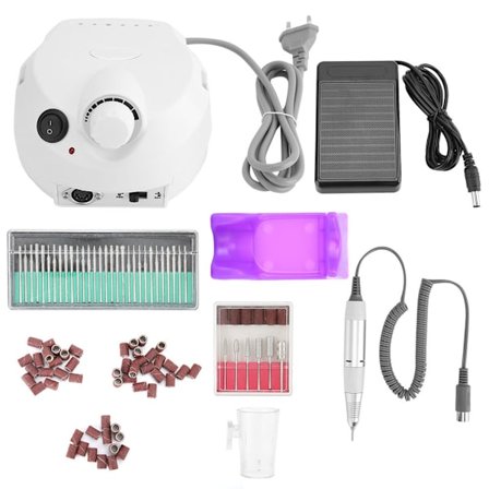 Profesjonell elektrisk neglesliper, poleringsmaskin, negleboremaskin, manikyrverktøy, EU-plugg 220V