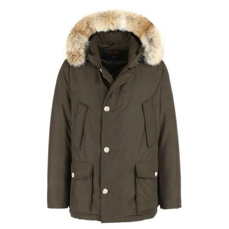 Woolrich Groente Artic anorak / day , Groen , Heren , Maat: XL Winterjassen