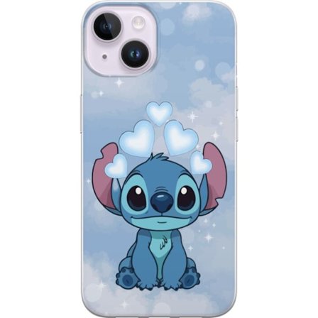 Kompatibel Mobilcover til Apple Apple iPhone 15 Stitch Hoppende Glæde - Sjovt Design til Gave