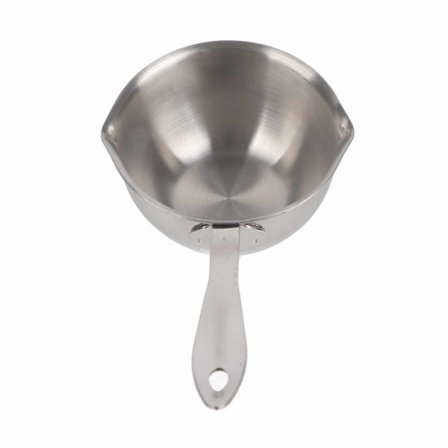 Smørvarmer Gryde Alt i En Flad Induktionsbund Rustfrit Stål Mini Smør Gryde Mælkegryde Lille Kasserolle 150ML