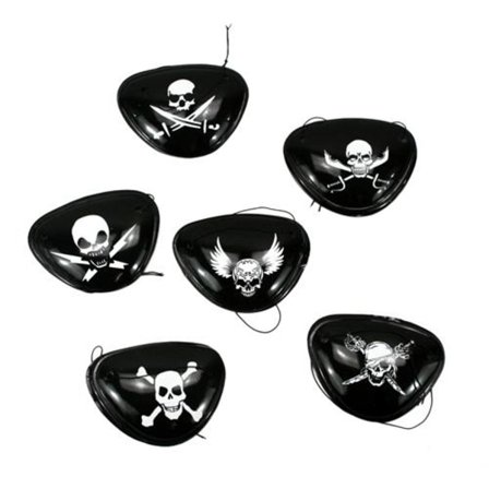 Ögonlapp pirat Maskerad