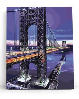 Paint By Numbers George Washington Bridge - Varvikas