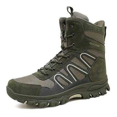 Military Boot Combat Herr Stövlar Tacticalhane Shoes Work Safety Shoes A07