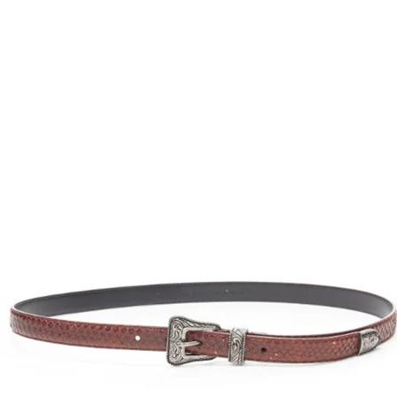 Saint Laurent Vintage, Pre-owned Belts Bruin, Dames, Maat:ONE Size,leather