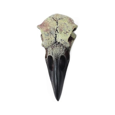 RavenSkull Luukaulakoru Halloween Riippuva Riipus Korpin Kallo Koriste Gotiikka Juhlariipus Aikuisten Korut L (FMY)