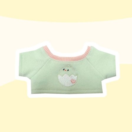 20cm Dukketøj Dukke Cattoon Toppe GRØN