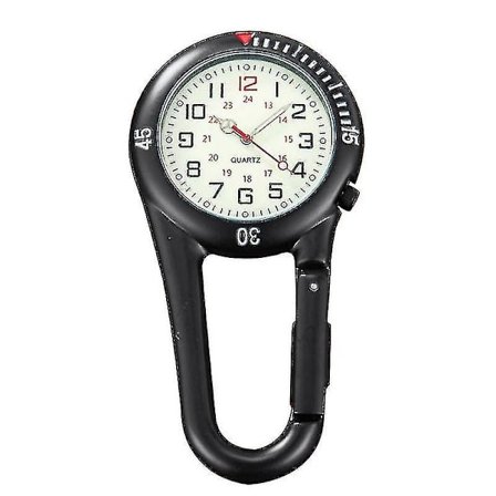 Clip On Karabinhage Ur Fob Ur, Klok Til Vandring, Bjergbestigning, Udendørs Rygsæk, Høj Kvalitet