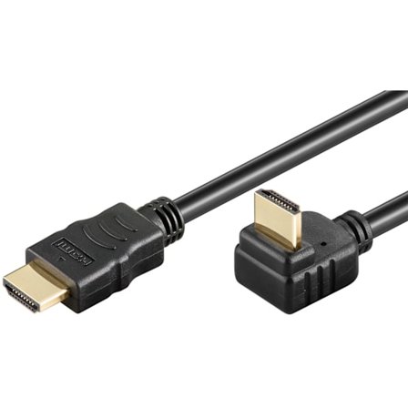Höghastighets-HDMI 270°-kabel med Ethernet