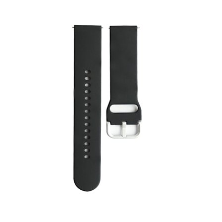 Musta silikoninen ranneke Fitbit Versa 2/Lite -älykellolle