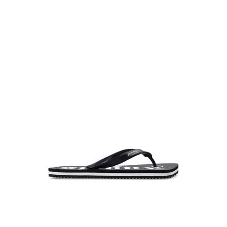 Palm Angels, Flip-flops with logo Zwart, Heren, Maat:44 EU