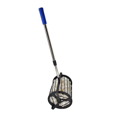 Rulle Type Bordtennis Samler Polyester Nylon Stor Kapacitet Opsamling Bold Ramme