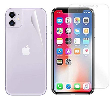 Fram- & Baksida iPhone 11 2-PACK Skärmskydd 9H ProGuard