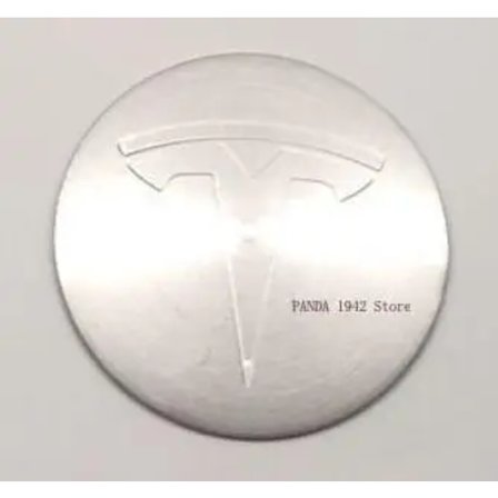 4 ST Navkapslar Centrumkåpa Emblem Klistermärke för Tesla Model 3 Y S X Flera Färger