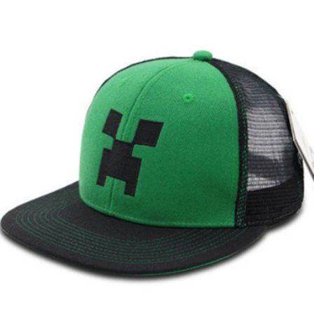 Minecraft Snapback Baseball Hat Mænd Kvinder Bomulds Baseball Cap Åndbar Sol Hat