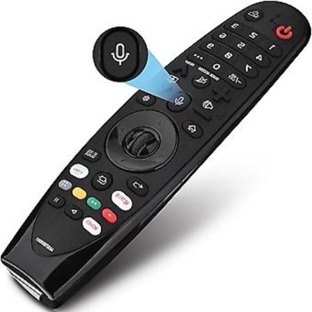 Fjernbetjening til LG Smart TV, LG Magic Remote AN-MR20GA med stemme- og pegefunktion, kompatibel med alle 2020-2018