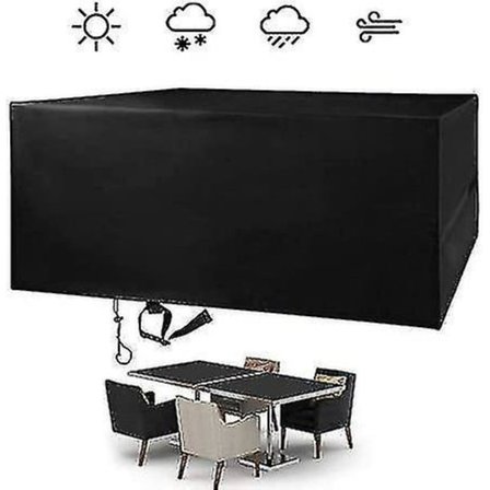 Rektangulært 210D Vandtæt Dækken til Udendørs Møbler