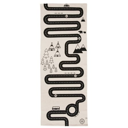 matta med vägar stl 170 * 70 filt dekoration matta inred