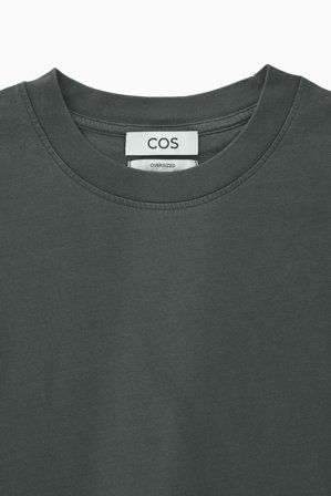 COS Homme T-Shirt Oversize En Coton in Noir
