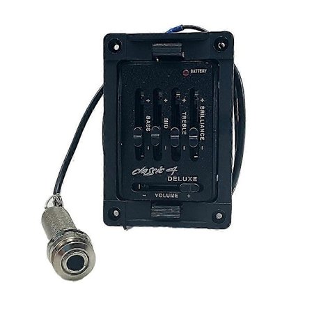 4-bands EQ Preamp Classic 4 Deluxe Gitarr Pickups[D]