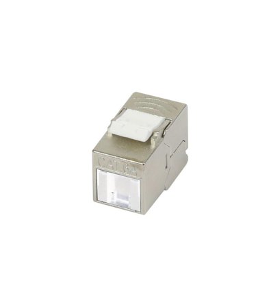 SYNERGY Keystone,Modul, TP-Buchse(RJ45), CAT6A, 500MHz, Slim-line/Short mit Staubschutzklappe, Synergy 21,